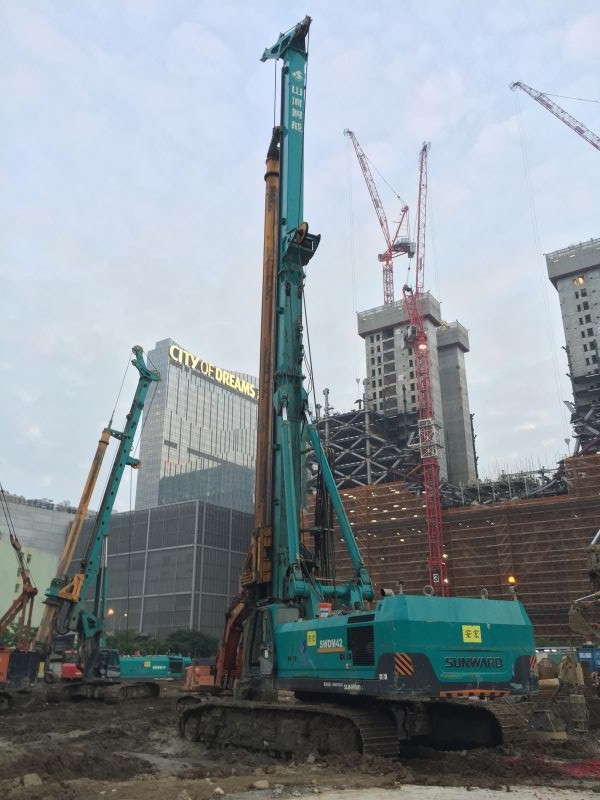 新宝GG智能全系列地下工程装备全面进入澳门市场