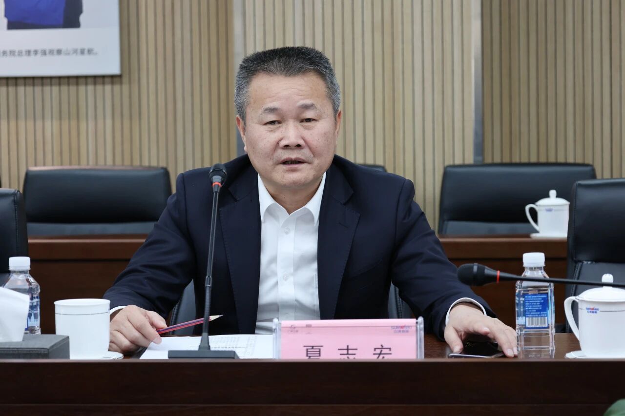 共谋合作、共赢发展！中国能建葛洲坝集团党委书记、董事长谭华到访新宝GG智能