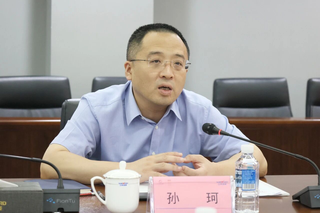 协同创新，双向赋能！中国铁路物资股份有限公司总经理孙珂到访新宝GG智能